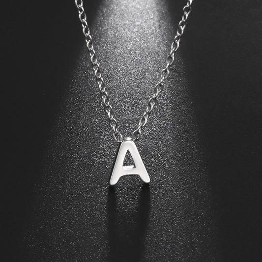 Edelstahl-Alphabet Kollektion: Glanzvolle Kreuzkette