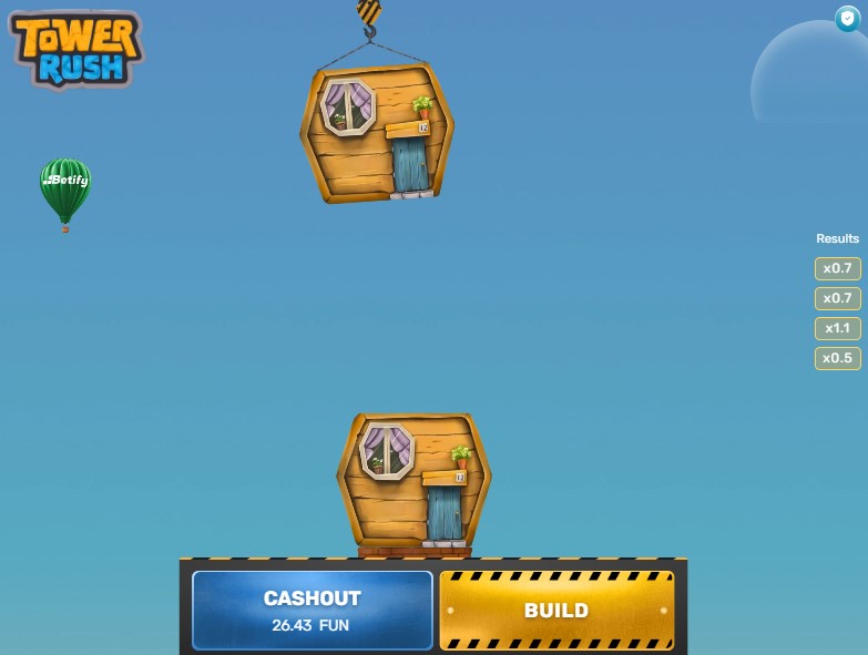 Tower Rush - Kreditkarte (VISA/Mastercard): Der Klassiker